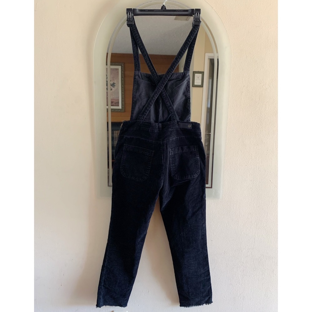 AG Adriana Goldshmeid Pleated Isabelle Overalls - Picture 2 of 10